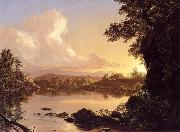 Frederic Edwin Church Scene on the Catskill Creek oil painting picture wholesale
